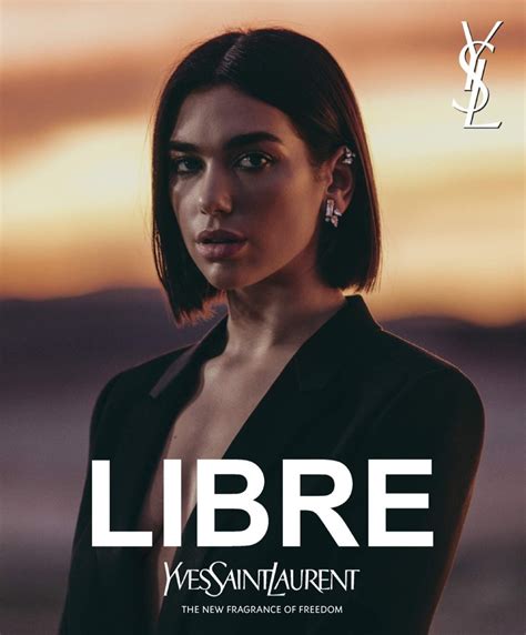 pubblicità libre yves saint laurent 2019|Dua Lipa for Yves Saint Laurent Libre Intense Fragrance Campaign.